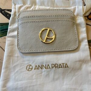 Anna Prata Leather Card Holder - Mint Condition